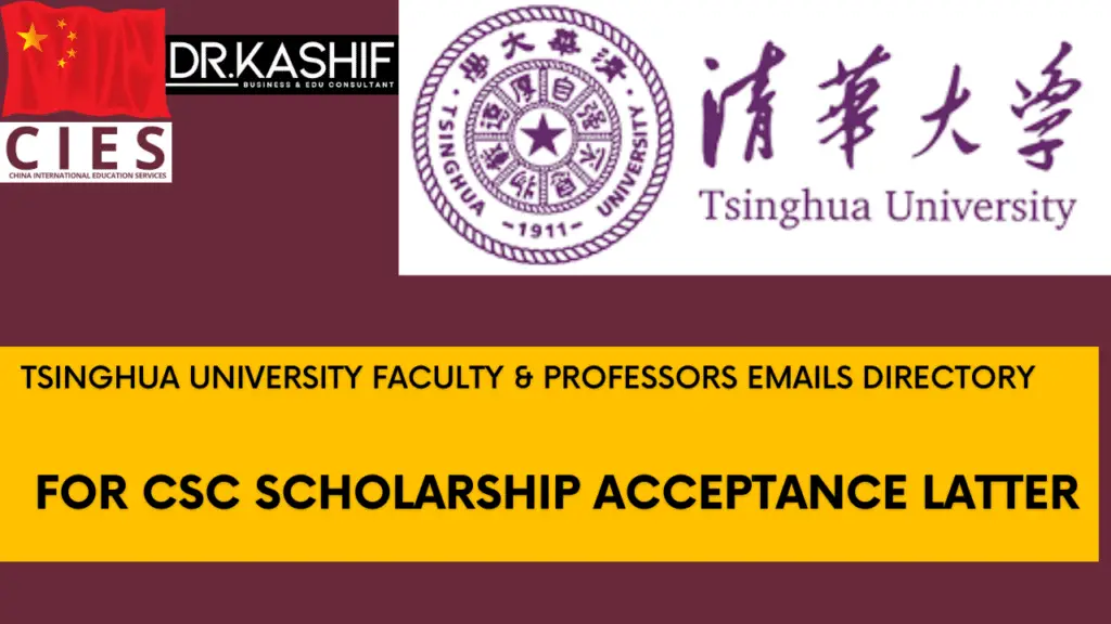 Tsinghua University Faculty & Professors Emails Directory