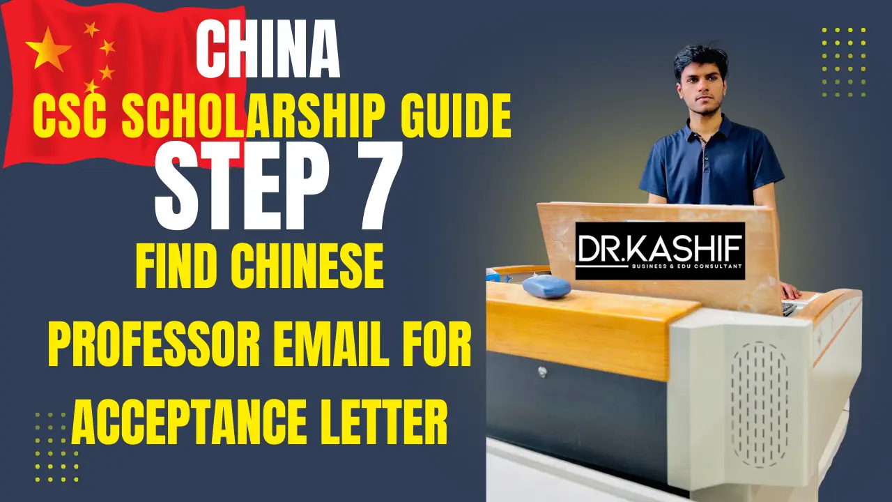 279 Chinese Universities offer CSC Scholarship. So for acceptance letter we need to send emails to Chinese professors. all Chinese universities professors emails are given in this video & Blog.