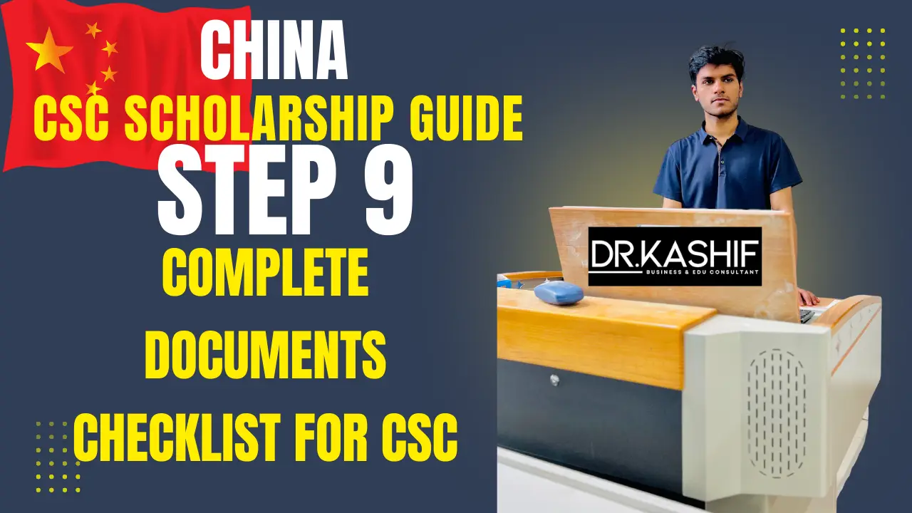 For Applying CSC Scholarship You need to Prepare these documents