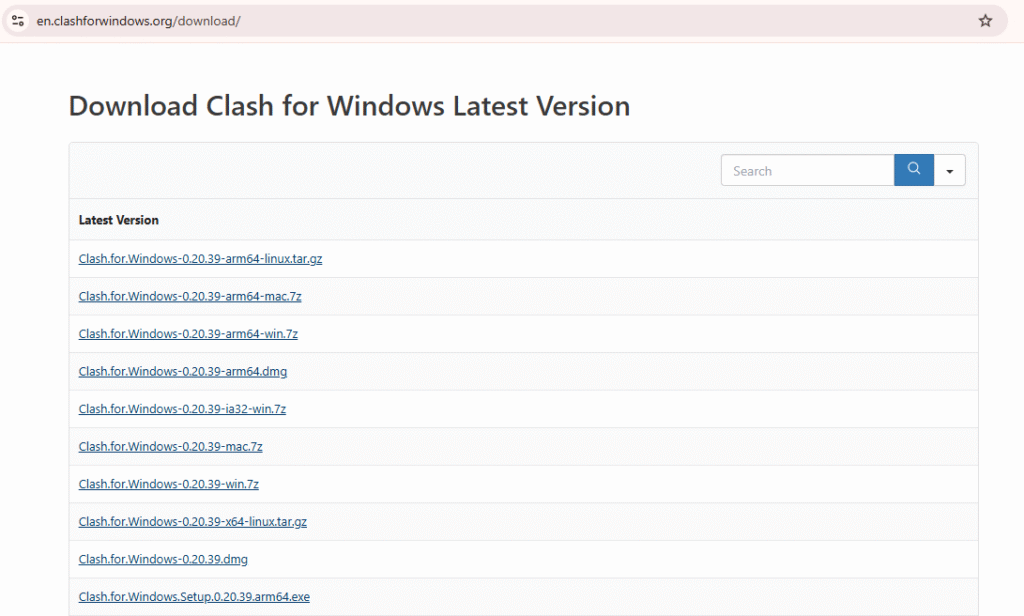 Download Clash for Windows